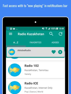 Kazakhstan Radio Stations 🇰🇿📻 android App screenshot 0