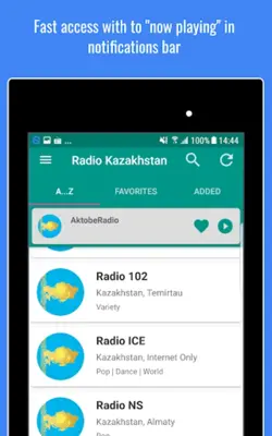 Kazakhstan Radio Stations 🇰🇿📻 android App screenshot 4